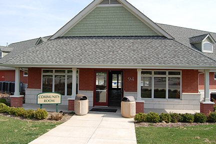 Outside of The Community Room