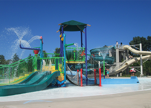 Playground Center at Aquatic Center