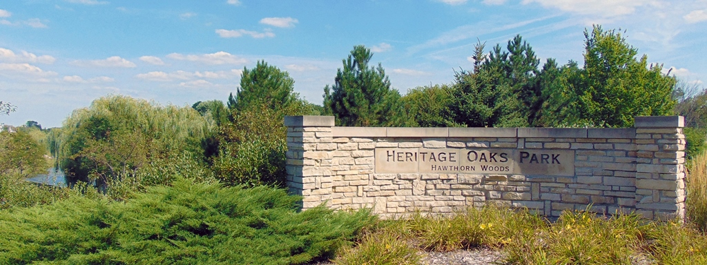 Heritage Oaks Park Sign